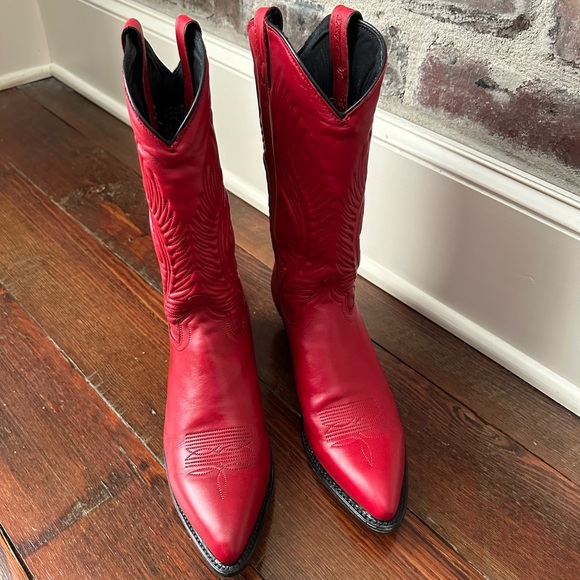 EUC Abilene Women’s Cowhide Western Boots - Pointed Toe - Size 10 - Picture 2 of 7